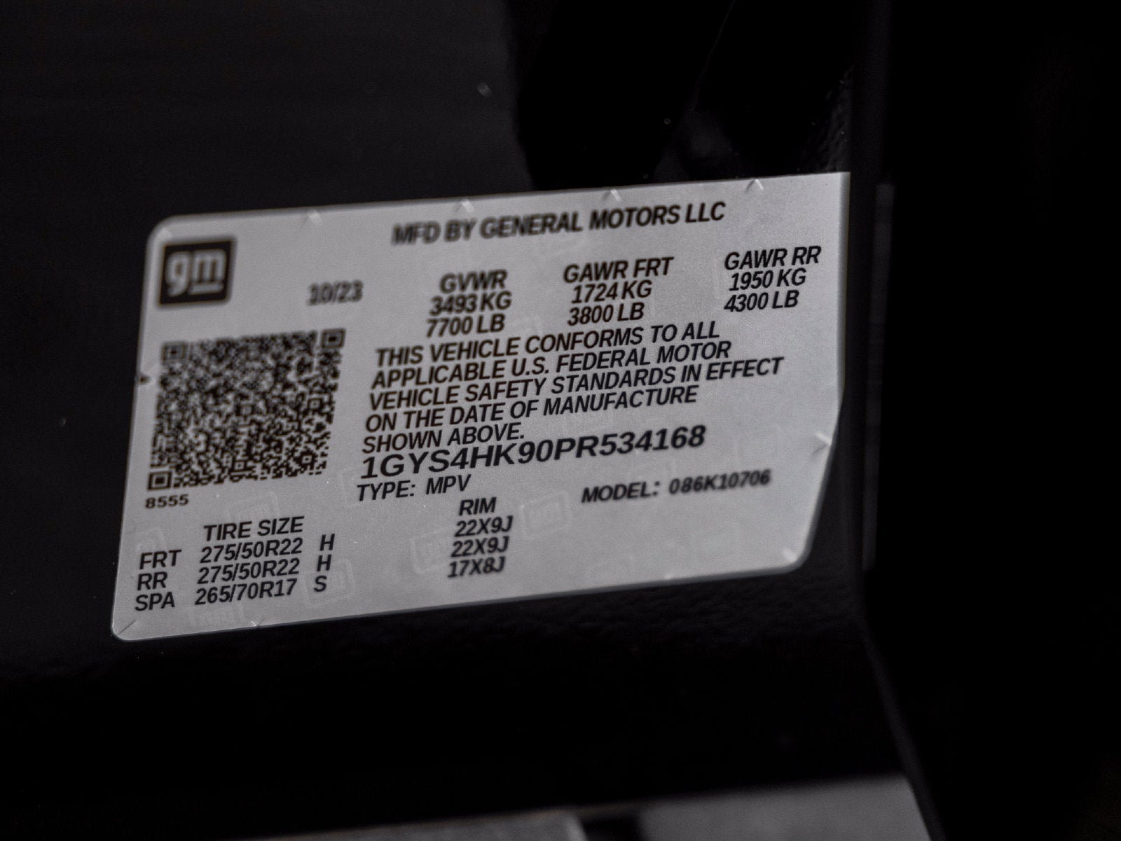 2023 Cadillac Escalade V-Series