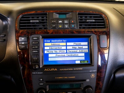 2001 Acura MDX Touring Navigation