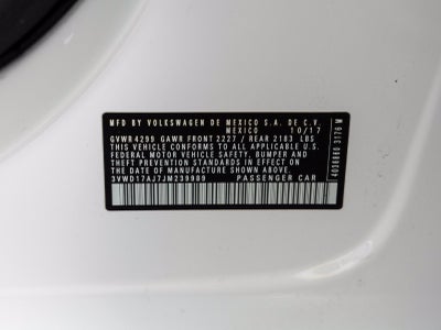 2018 Volkswagen Jetta 1.8T SE Sport