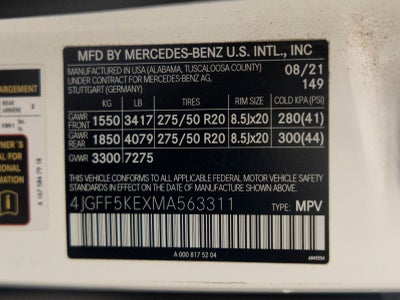 2021 Mercedes-Benz GLS GLS 450 4MATIC®