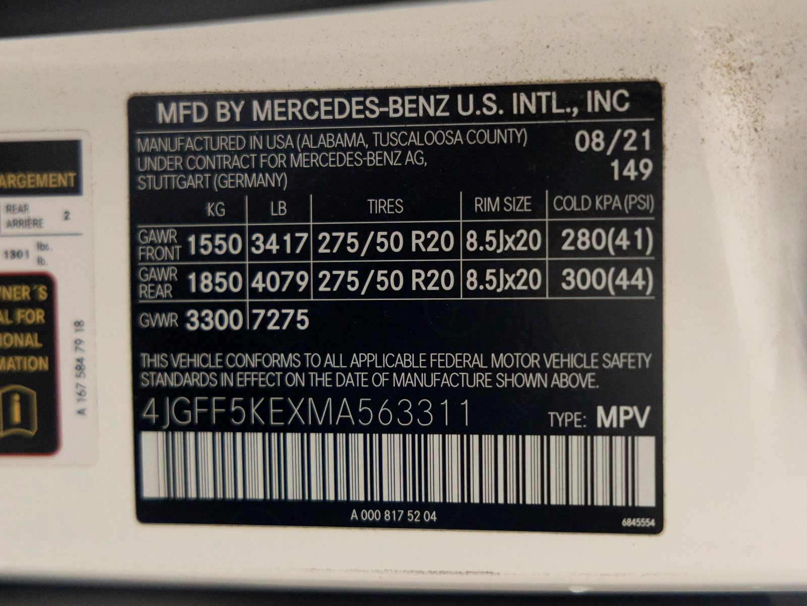 2021 Mercedes-Benz GLS GLS 450 4MATIC®