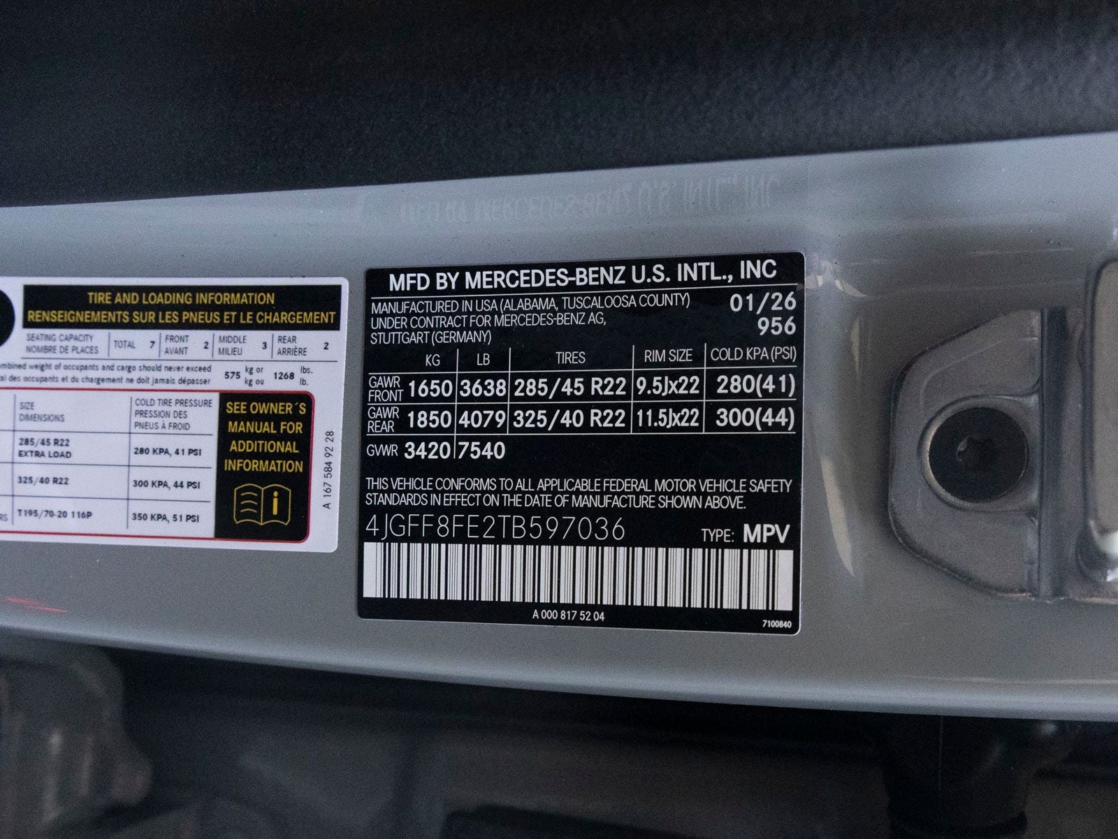 2026 Mercedes-Benz GLS GLS 580 4MATIC®