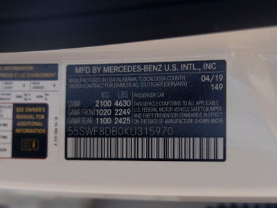 2019 Mercedes-Benz C-Class C 300