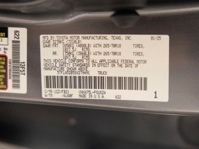 2025 Toyota Tundra SR5