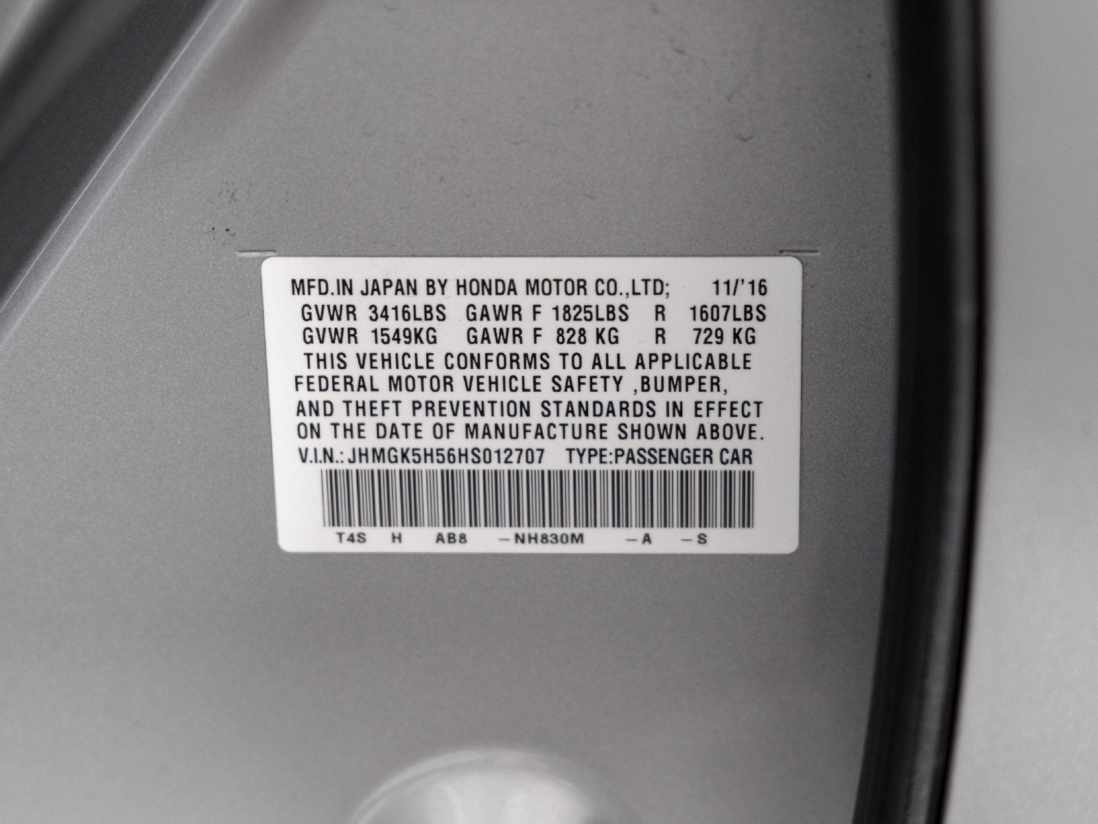 2017 Honda Fit LX