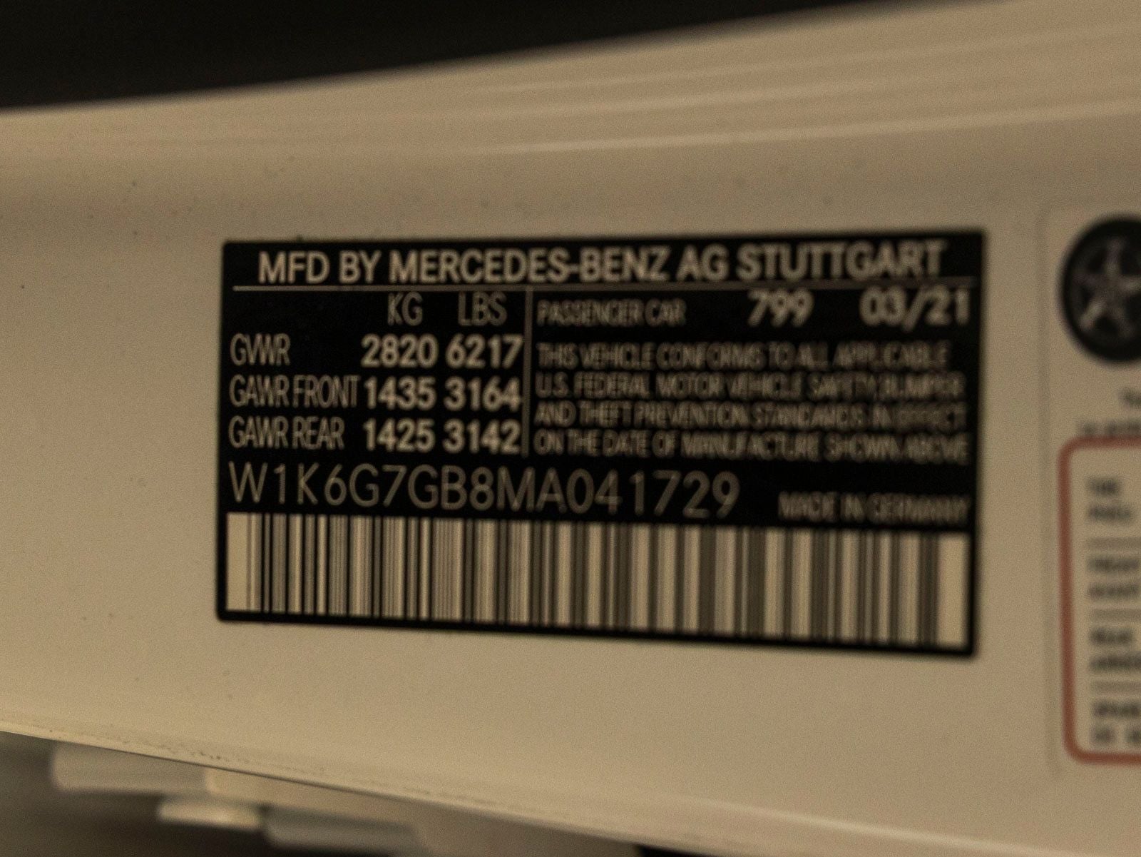 2021 Mercedes-Benz S-Class S 580 4MATIC®