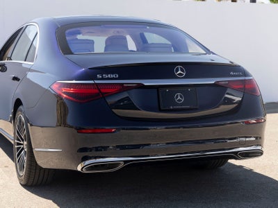 2026 Mercedes-Benz S-Class S 580 4MATIC®