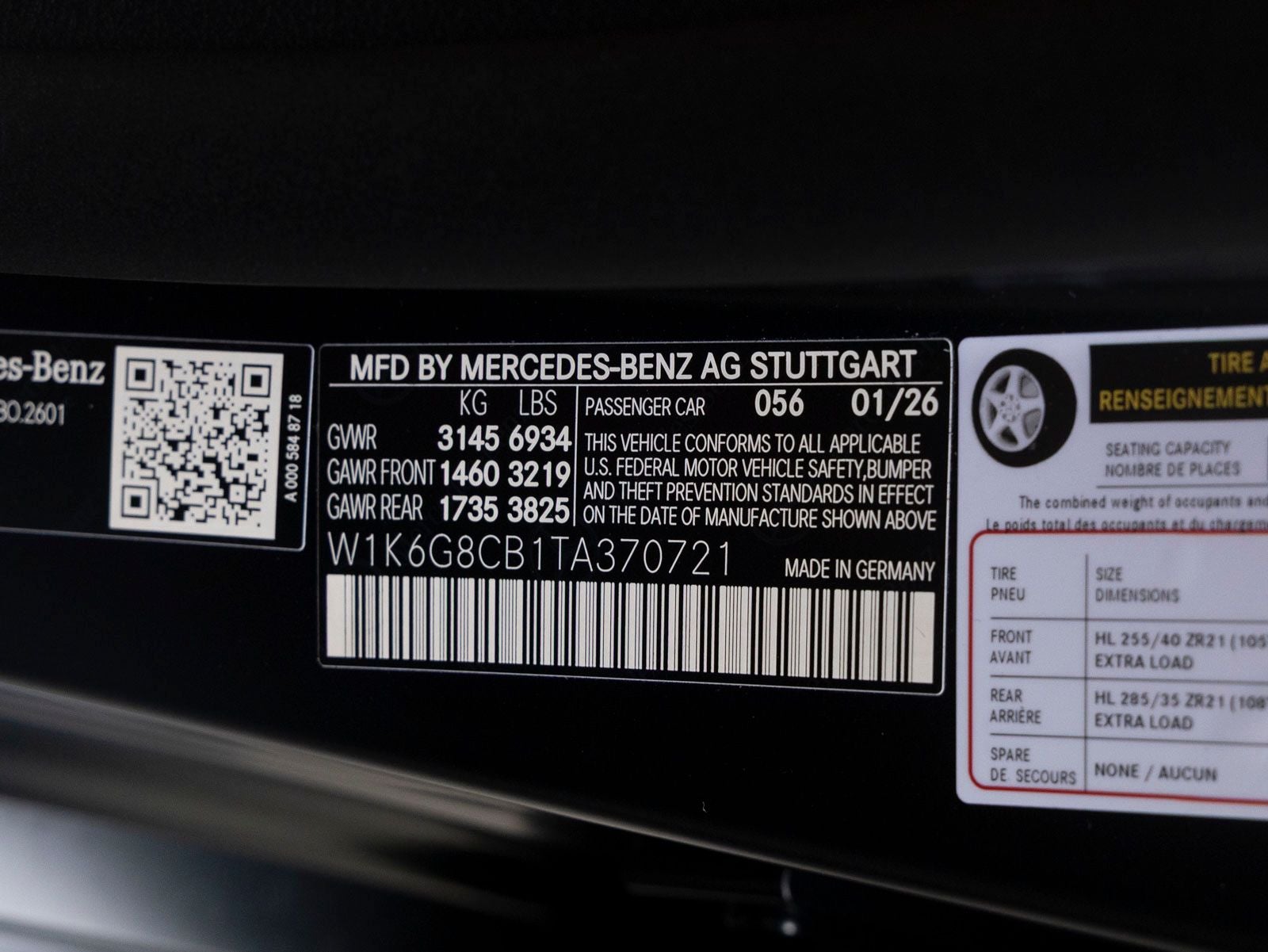 2026 Mercedes-Benz S-Class S 63 E AMG® 4MATIC®