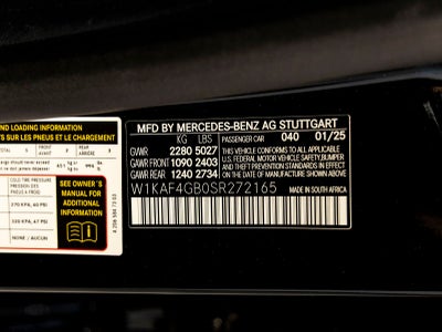 2025 Mercedes-Benz C-Class C 300