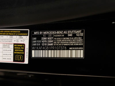 2023 Mercedes-Benz C-Class C 300