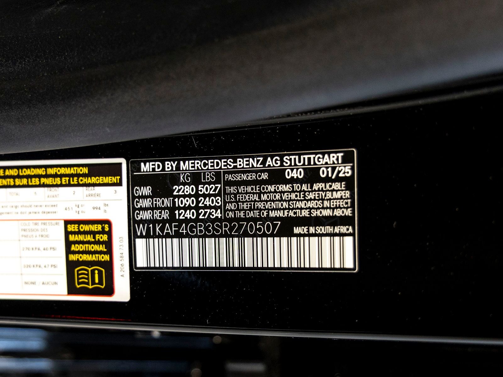 2025 Mercedes-Benz C-Class C 300