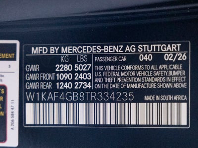 2026 Mercedes-Benz C-Class C 300