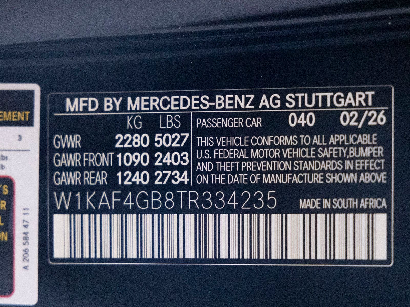 2026 Mercedes-Benz C-Class C 300