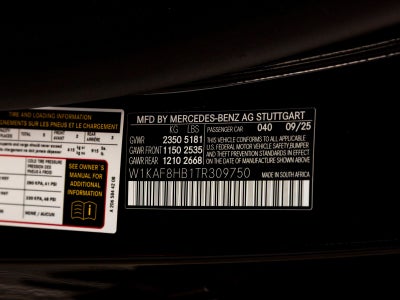 2026 Mercedes-Benz C-Class C 43 AMG® 4MATIC®