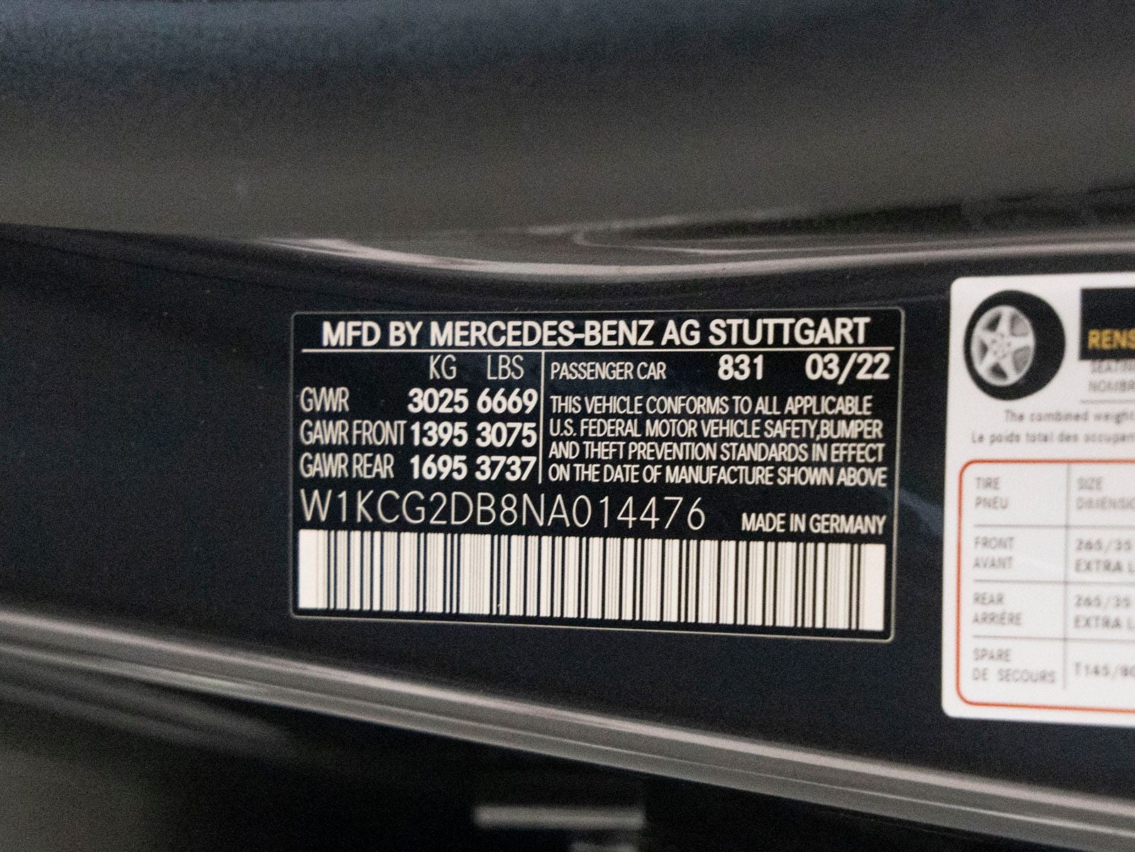2022 Mercedes-Benz EQS 450 Base