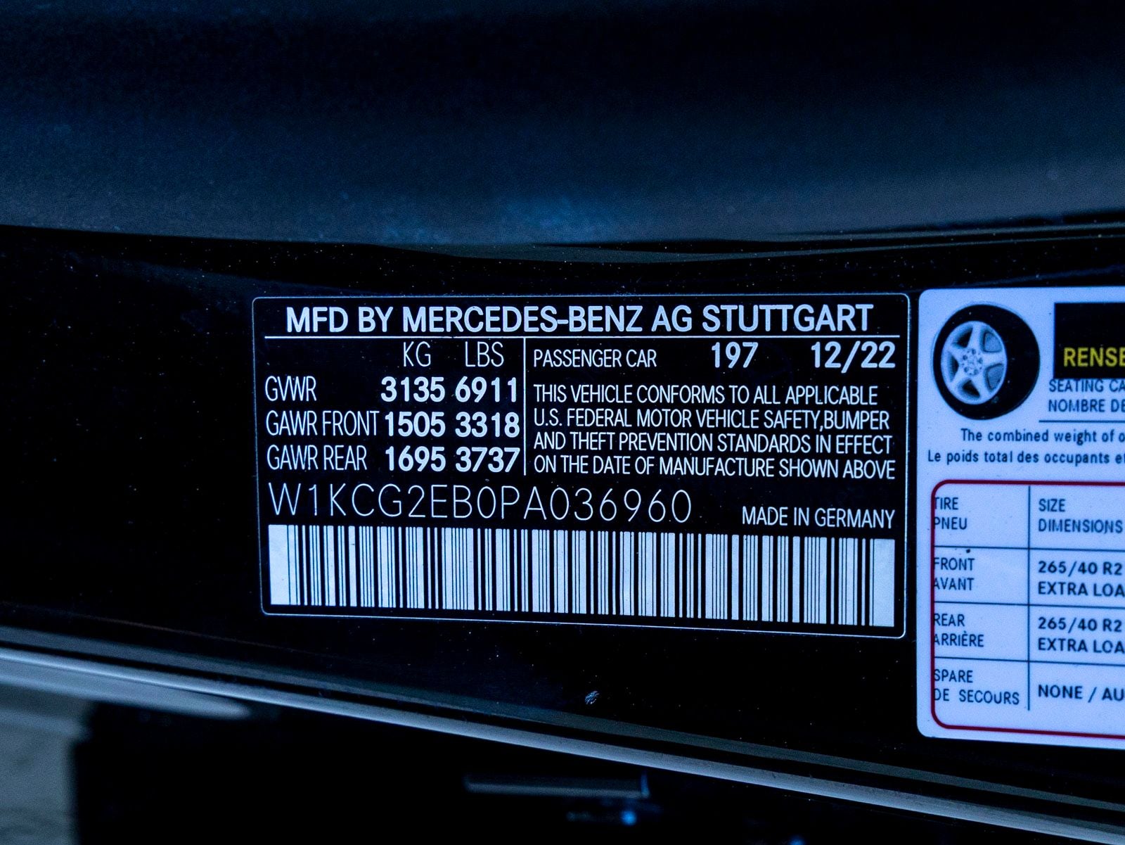 2023 Mercedes-Benz EQS 450 4MATIC®