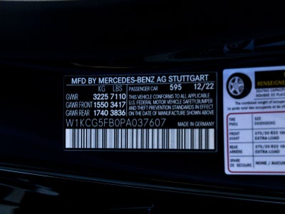 2023 Mercedes-Benz AMG® EQS Base 4MATIC®