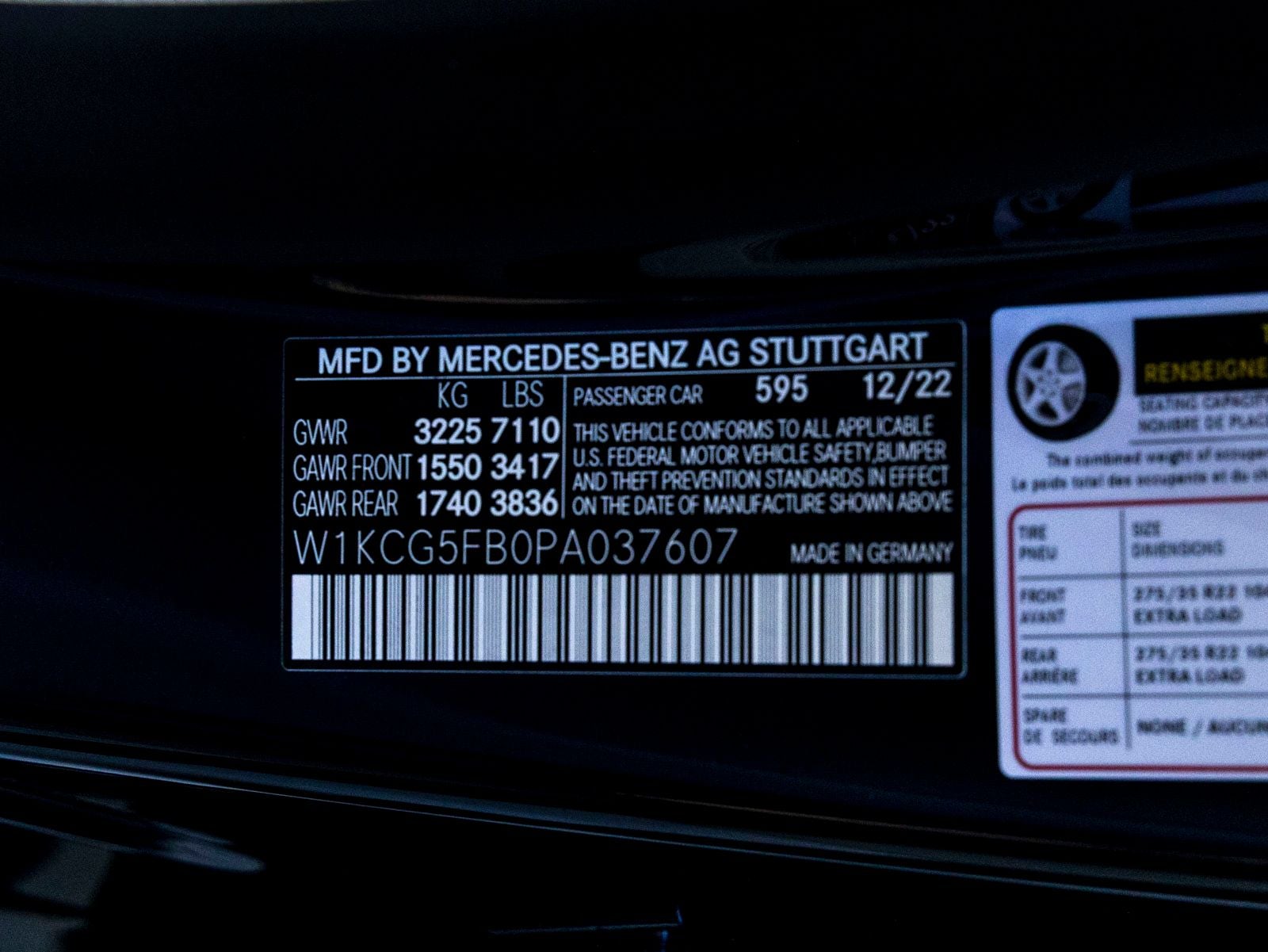 2023 Mercedes-Benz AMG® EQS Base 4MATIC®