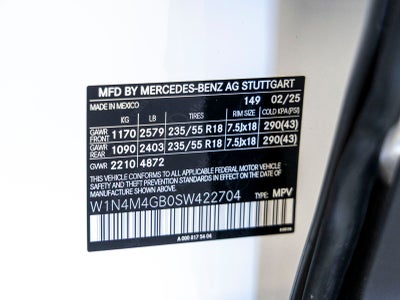 2025 Mercedes-Benz GLB GLB 250