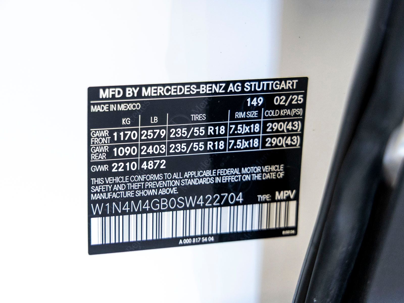 2025 Mercedes-Benz GLB GLB 250