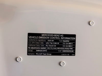 2025 Mercedes-Benz GLA GLA 250