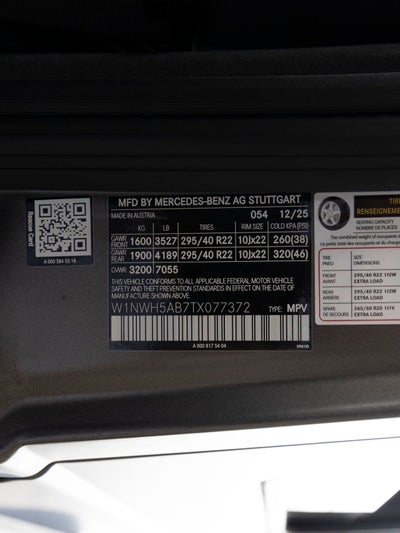 2026 Mercedes-Benz G-Class G 63 AMG® 4MATIC®
