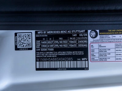 2025 Mercedes-Benz G-Class G 63 AMG® 4MATIC®