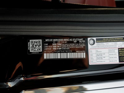 2023 Mercedes-Benz G-Class G 63 AMG® 4MATIC®