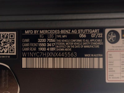 2022 Mercedes-Benz G-Class G 63 AMG® 4MATIC®