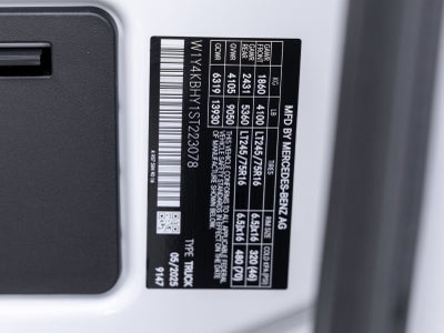 2025 Mercedes-Benz Sprinter 2500 Cargo 144 WB