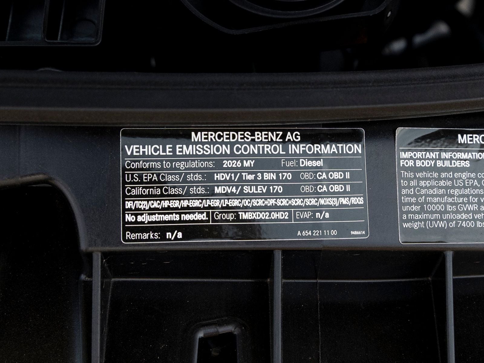 2026 Mercedes-Benz Sprinter 2500 Worker