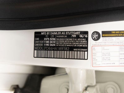 2017 Mercedes-Benz CLS CLS 550