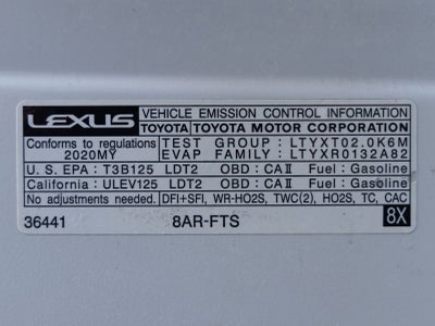 2020 Lexus NX 300 Base