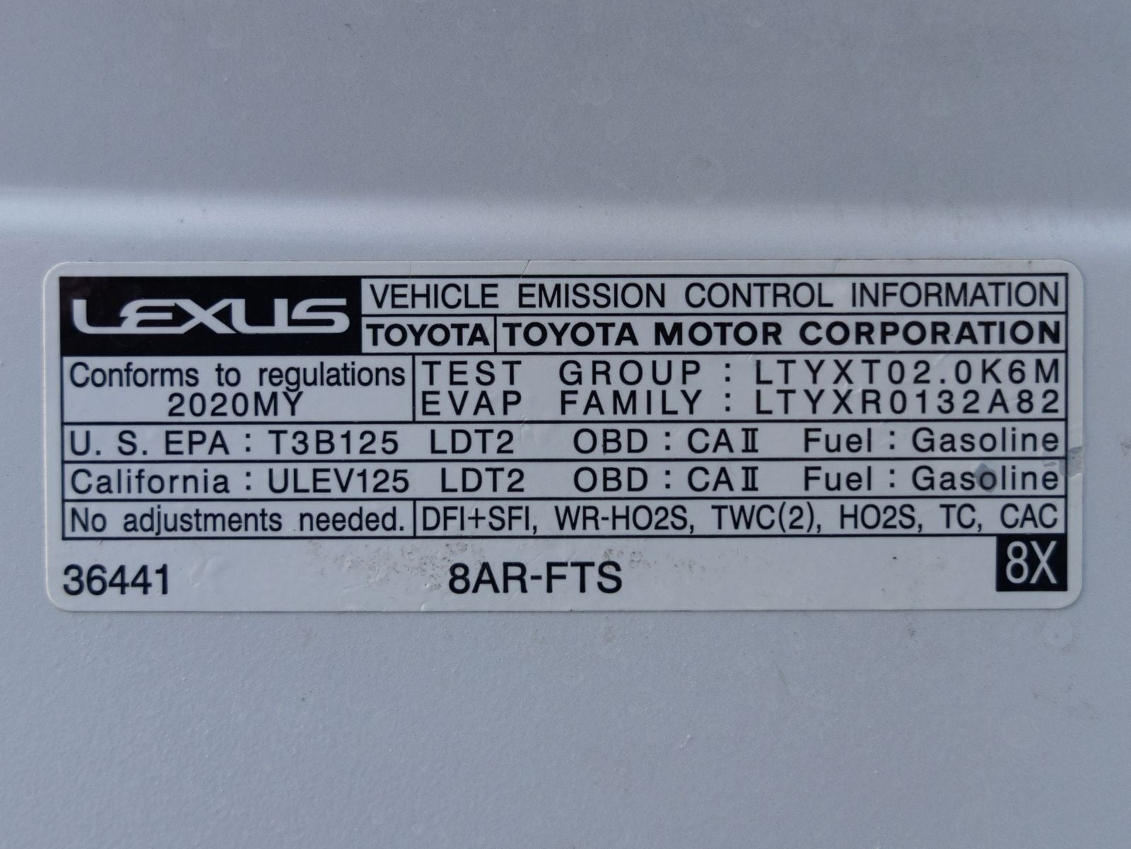 2020 Lexus NX 300 Base
