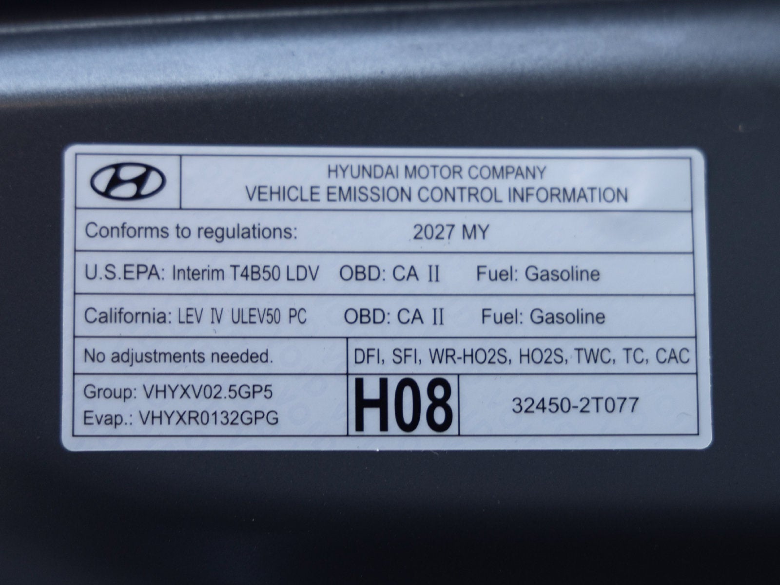 2027 Genesis G70 2.5T
