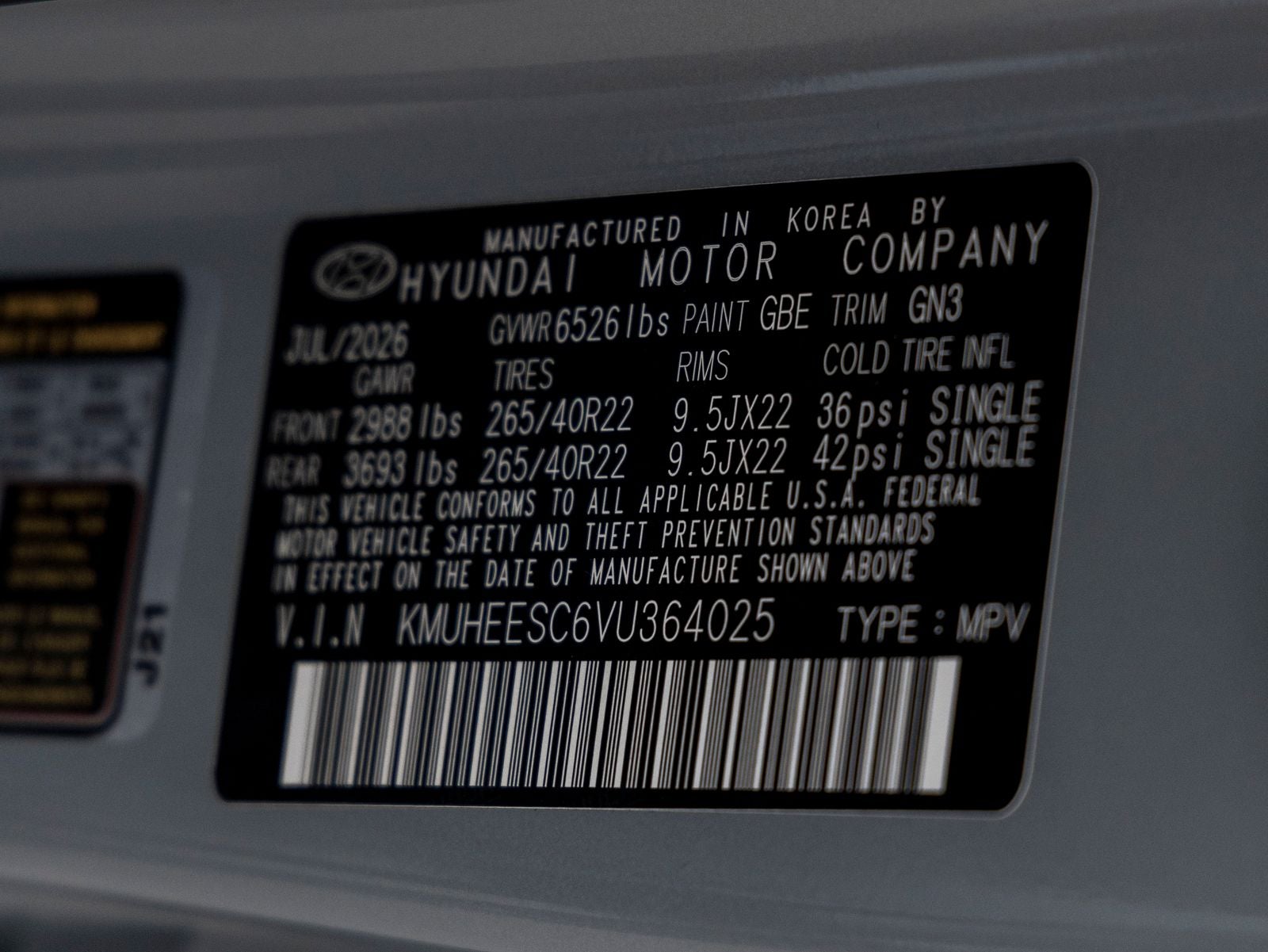 2027 Genesis GV80 3.5T Prestige