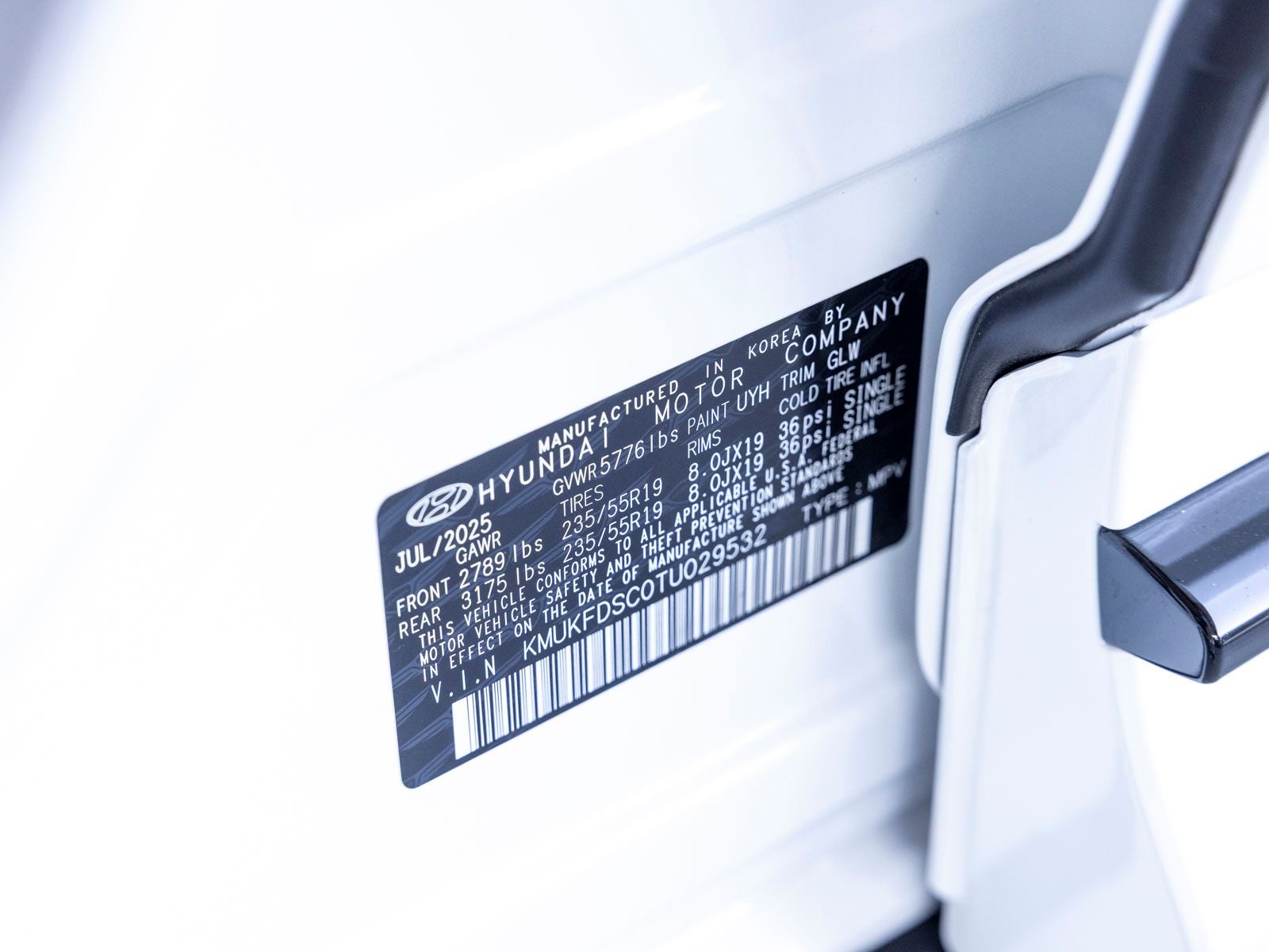 2026 Genesis GV60 19"