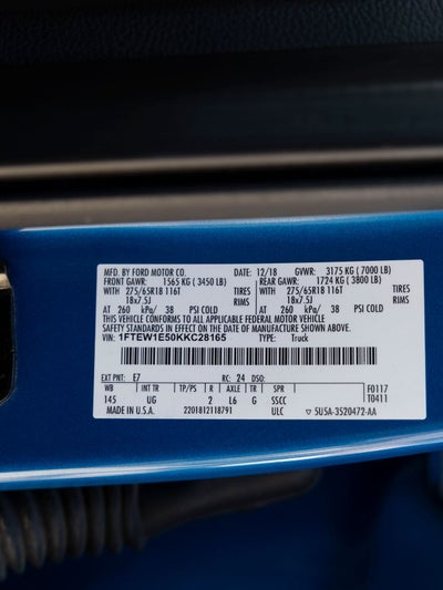2019 Ford F-150 XLT
