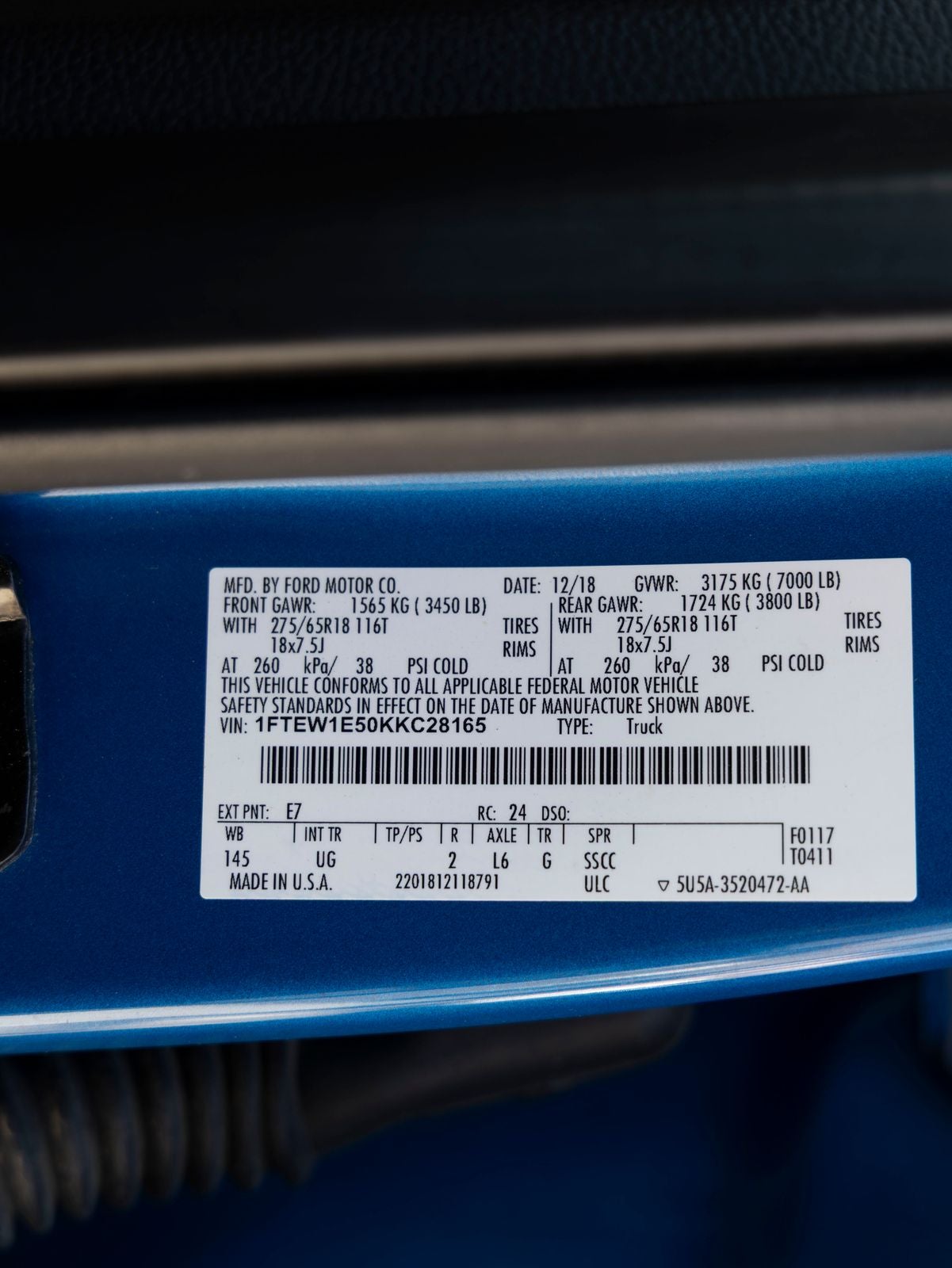 2019 Ford F-150 XLT
