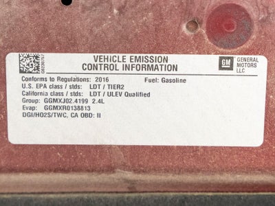 2016 Chevrolet Equinox LT