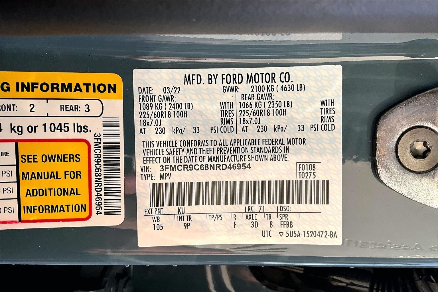 2022 Ford Bronco Sport Outer Banks