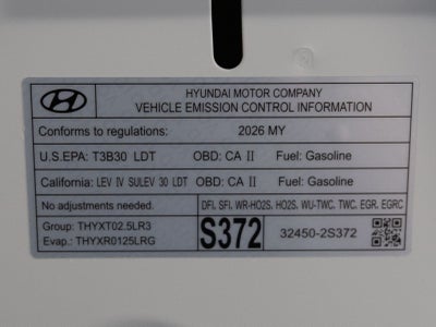 2026 Hyundai Tucson SE