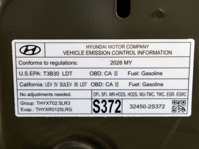 2026 Hyundai Tucson SEL