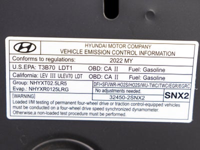 2022 Hyundai Tucson Limited