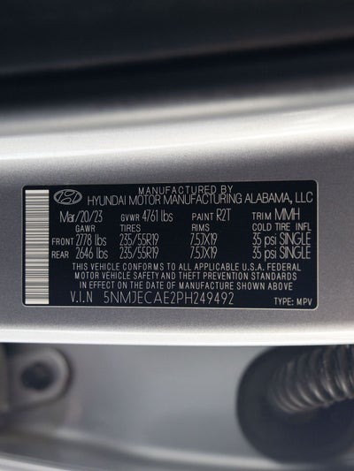 2023 Hyundai Tucson Limited