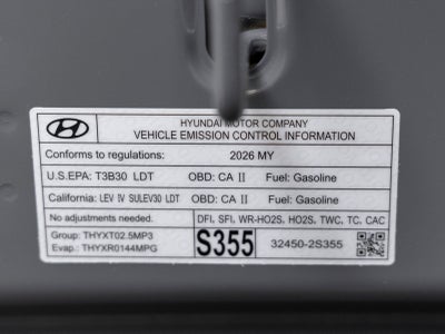 2026 Hyundai Santa Fe SE