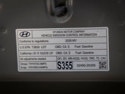 2026 Hyundai Santa Fe SE