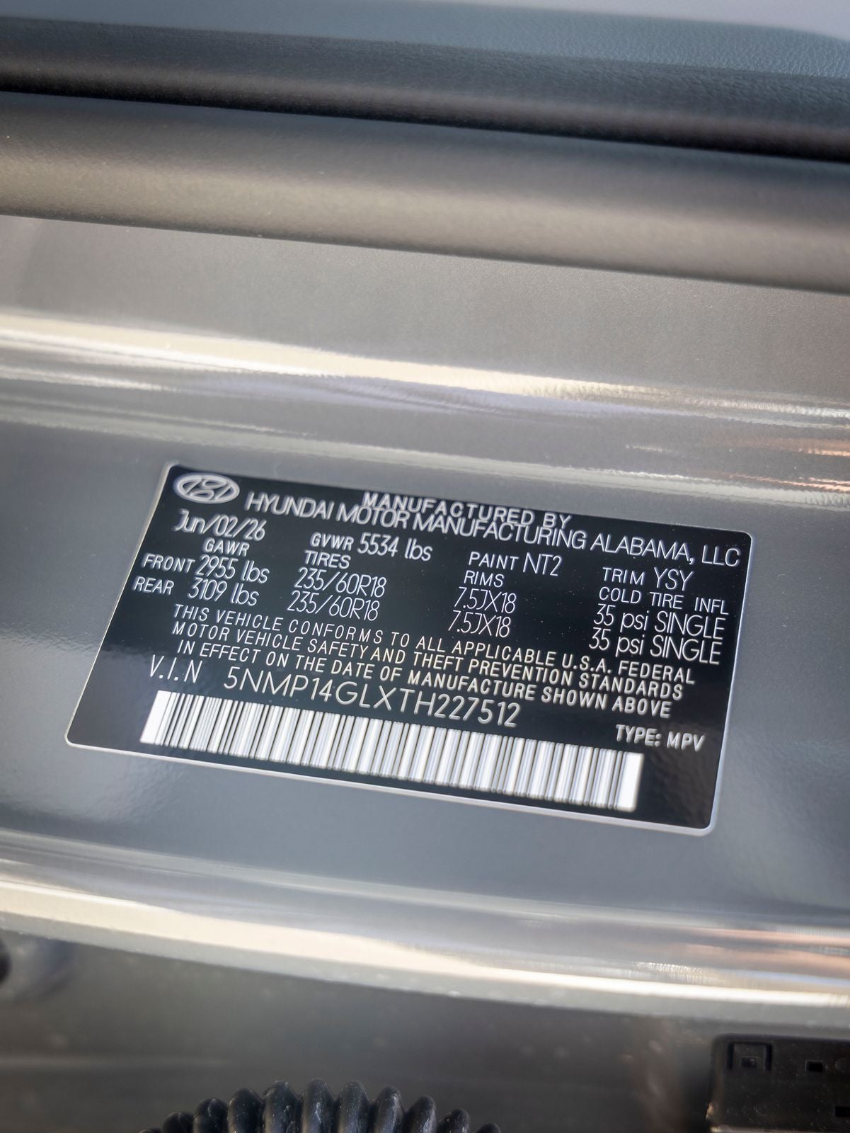 2026 Hyundai Santa Fe SE