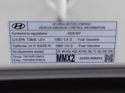 2026 Hyundai Santa Fe Hybrid SEL