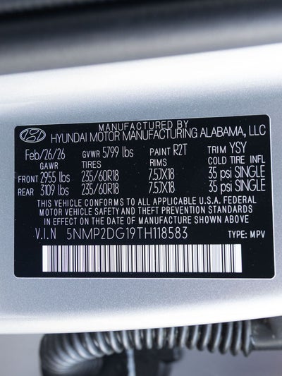 2026 Hyundai Santa Fe Hybrid SEL
